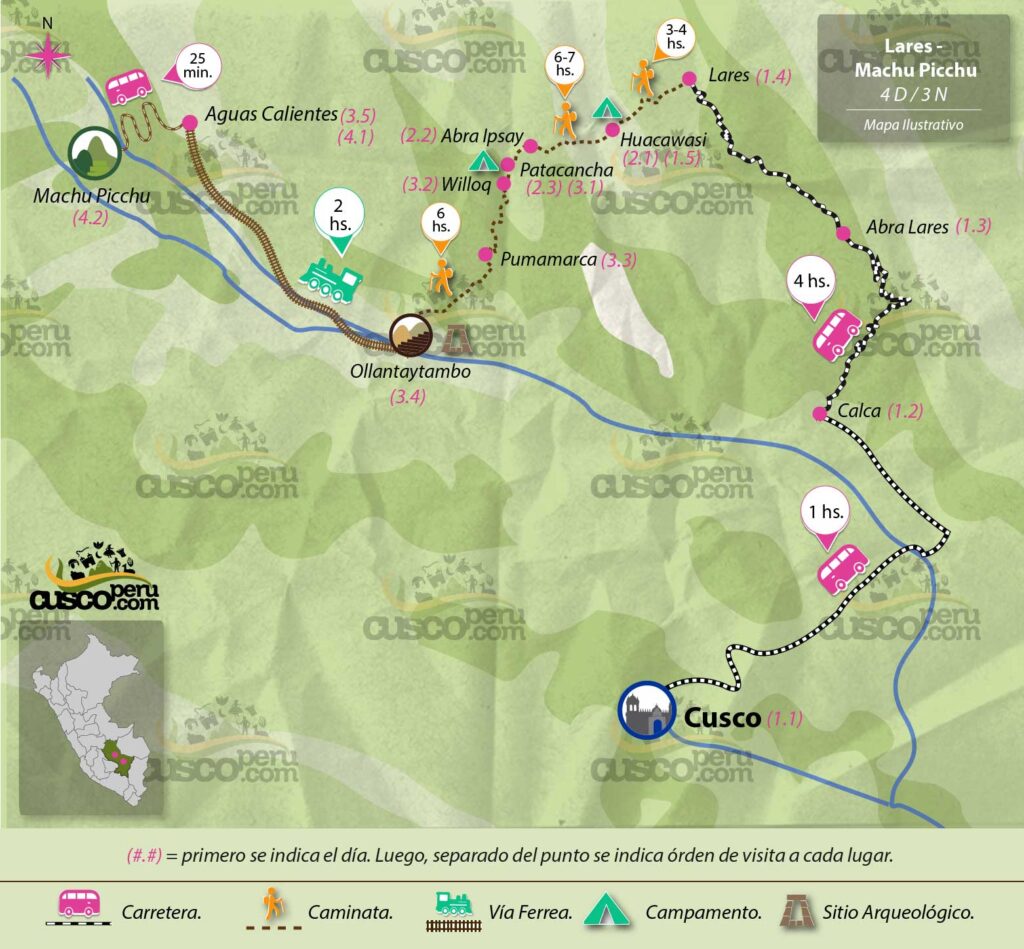 mapa lares tour mapi 4d3n
