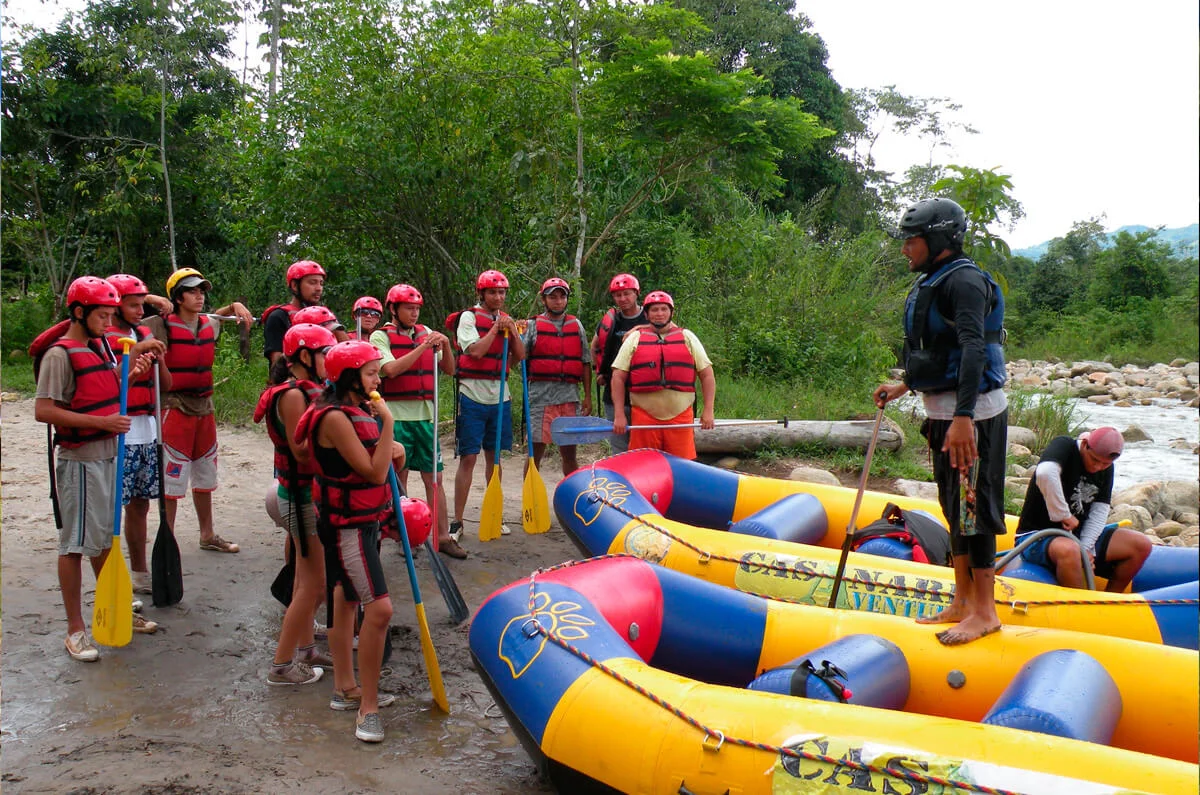Rafting no rio Vilcanota