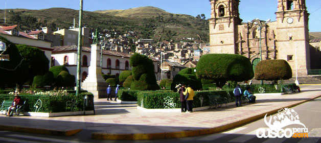 Main Square Of Puno
