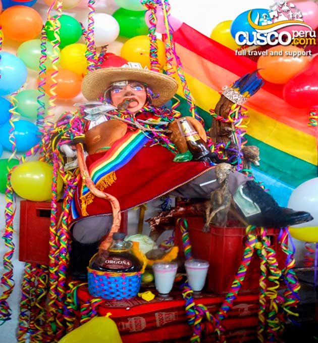 A alegria, os colores e o sabor dos carnavais cusquenhos