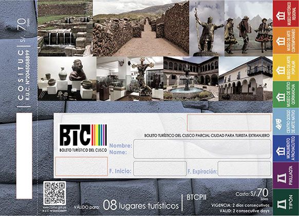 boleto tursitico parcial circuito 2