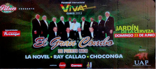 El Gran Combo en Cusco