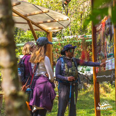 Trekking in wayllabamba to the Inca Trail