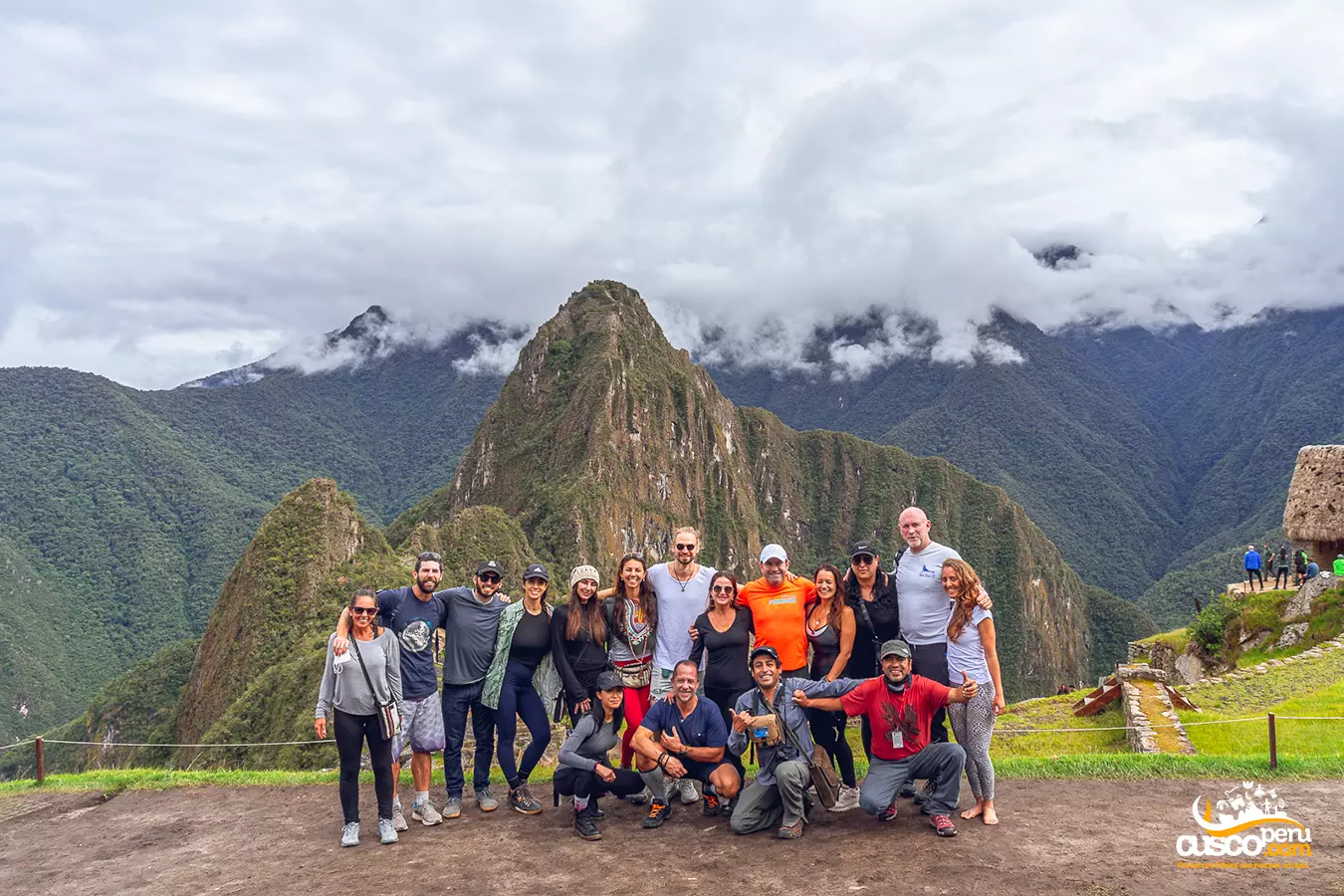 Personas en Machu Picchu
