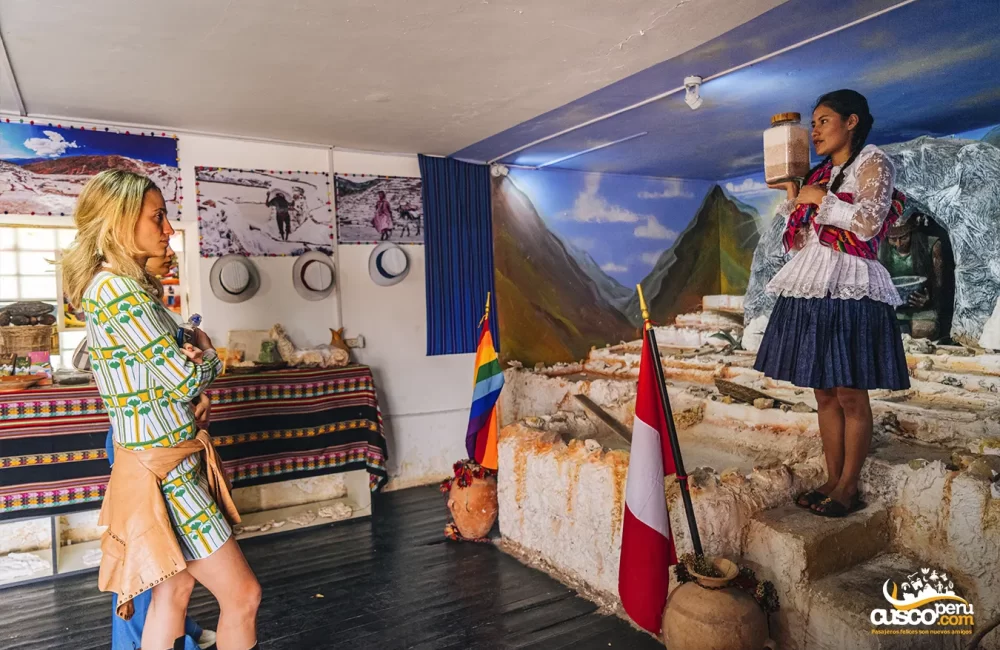 Museo de Salineras en el poblado de Maras