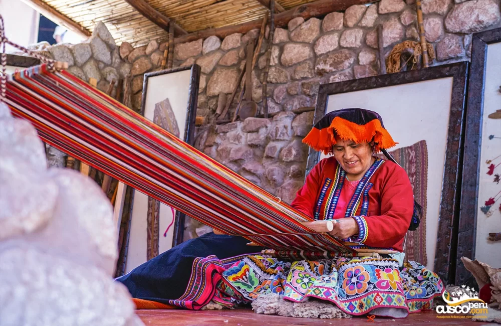 Mercado de tejedoras en Pisac, Tour A Pisac