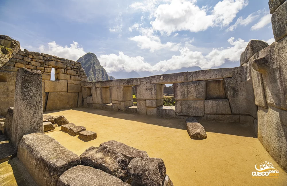 Temple of the three windows in Machu Picchu