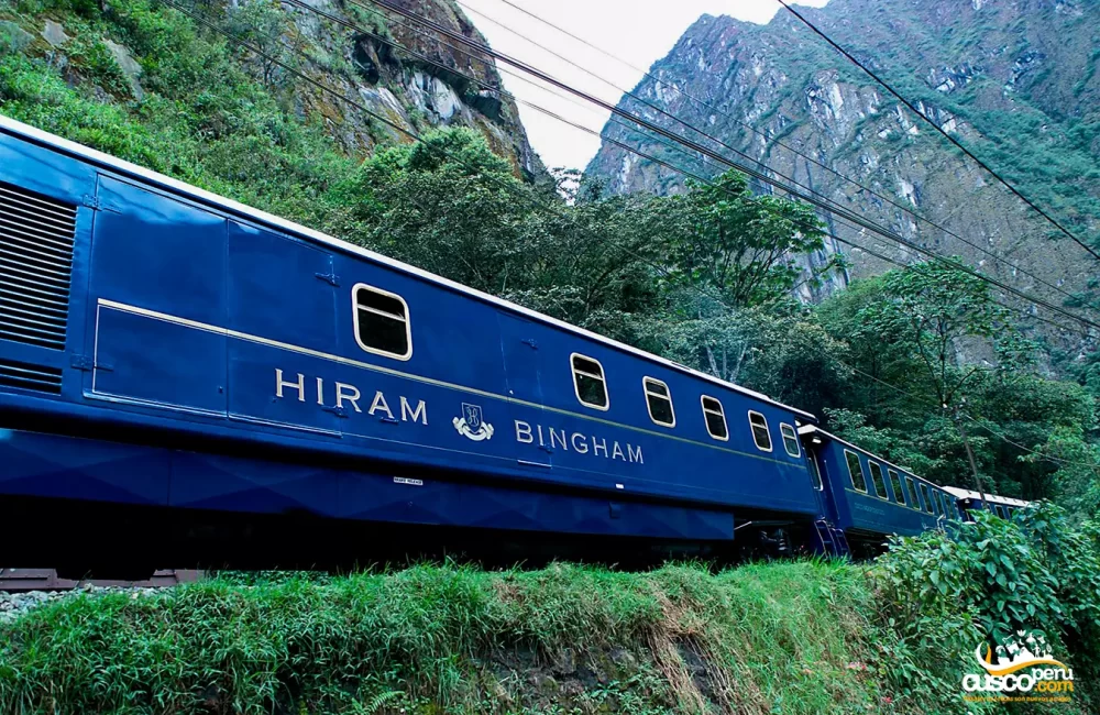 Tren Hiram Bingham Machu Picchu de Lujo