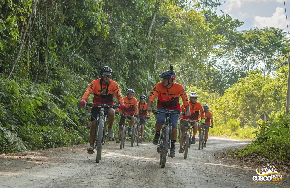 Rota de bicicleta de Abra Santarosa a Santa Teresa