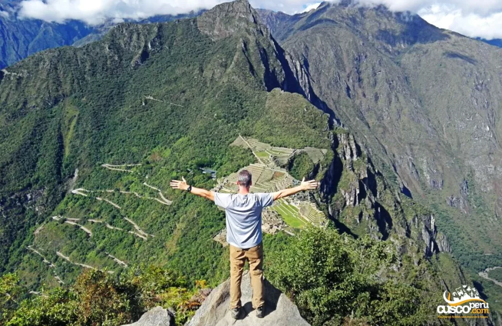 Top of the Huayana Picchu mountain