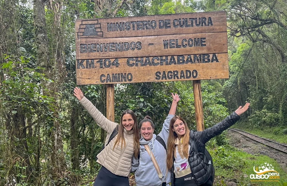 Ponto de partida da curta Trilha Inca para Machu Picchu