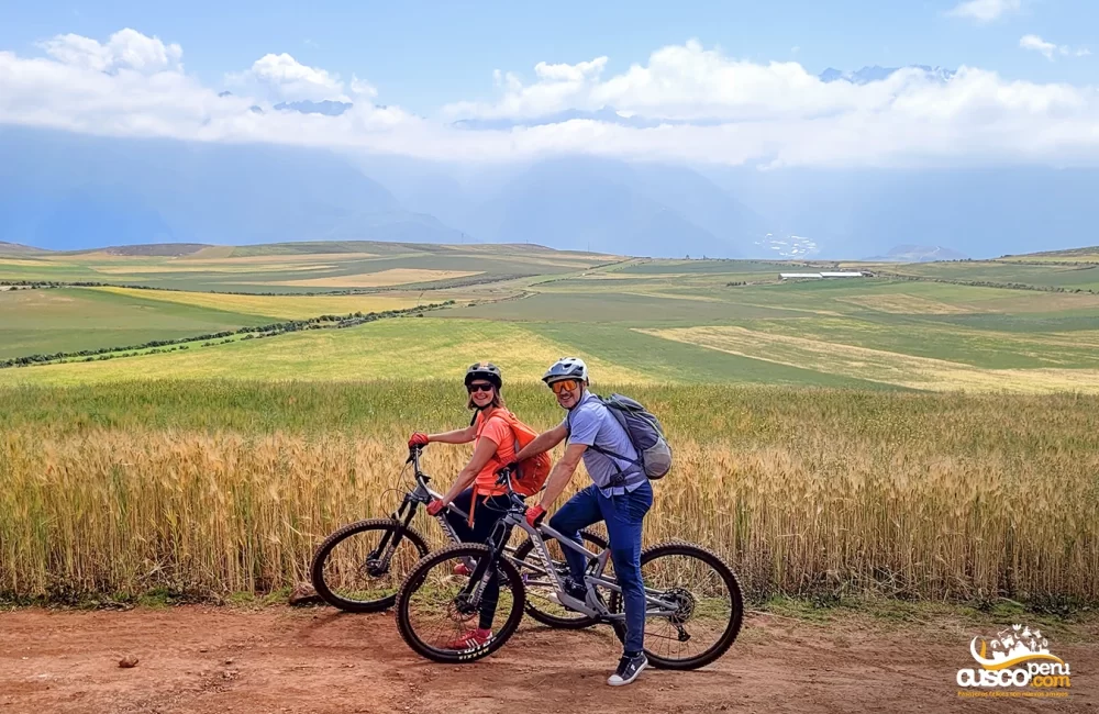 Biking to Maras and Moray, Half Day Tour