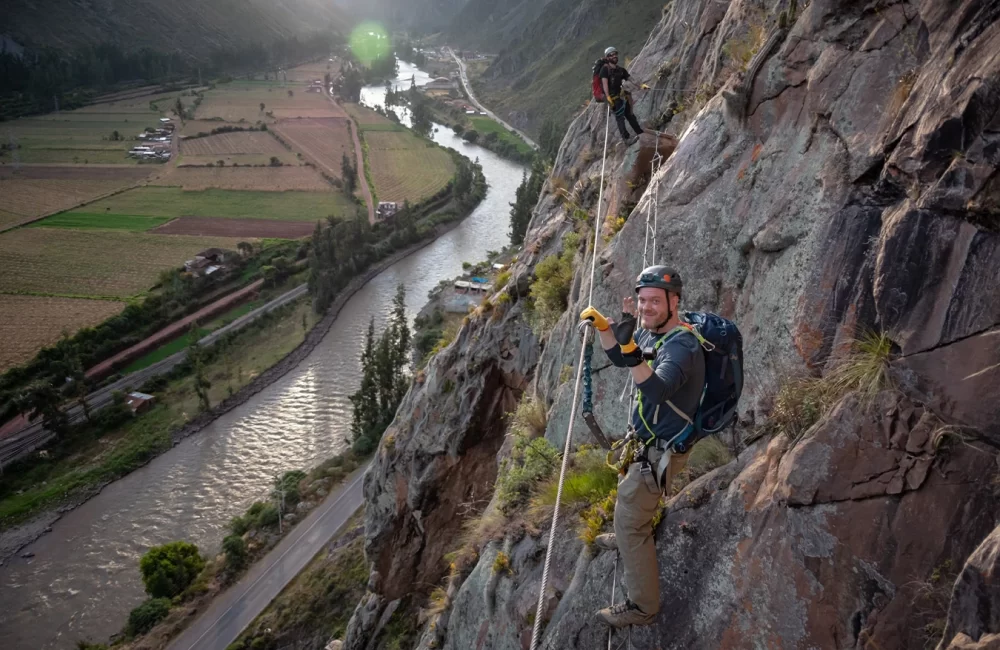 Via ferrata of the Sky Lodge Sacred Valley of the Incas
