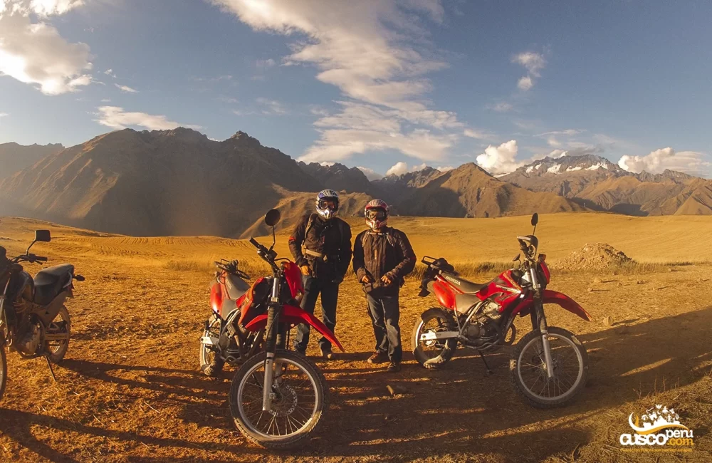 Traveling through the Sacred Valley by Motorcycle