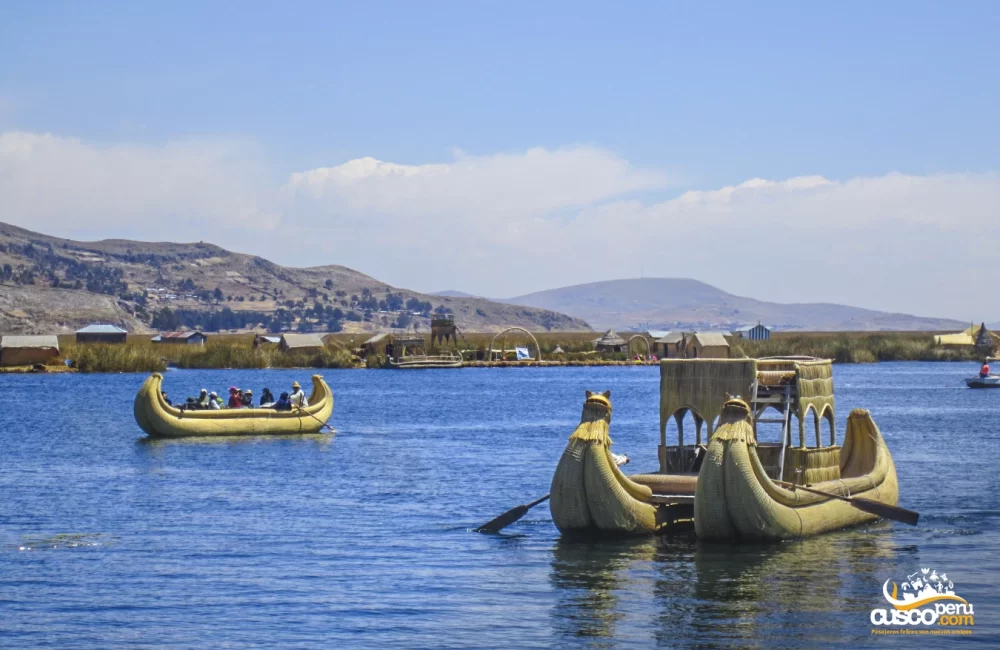 Lake Titicaca, visit to the Uros islands