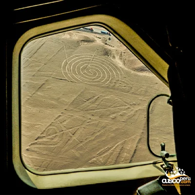 Nazca Lines from a small plane